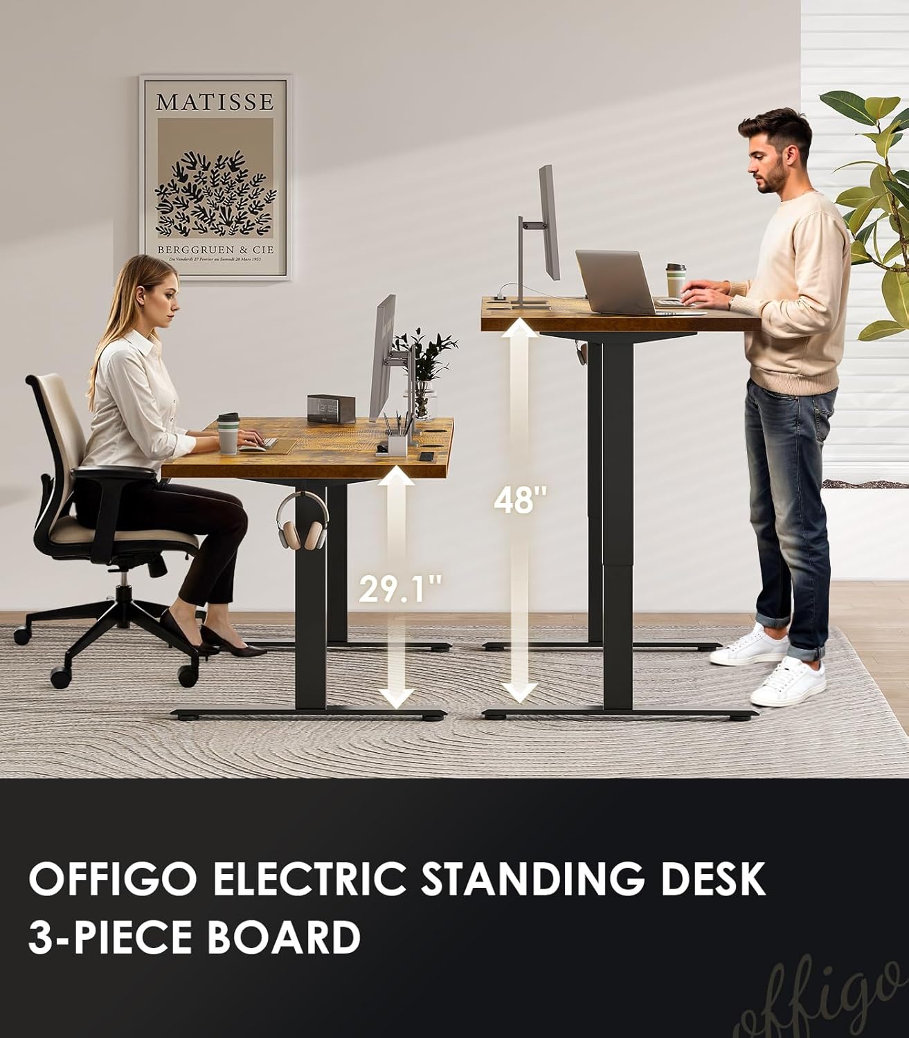 Amazon com 71 Inch Executive E - Office Furniture Com avis et prix