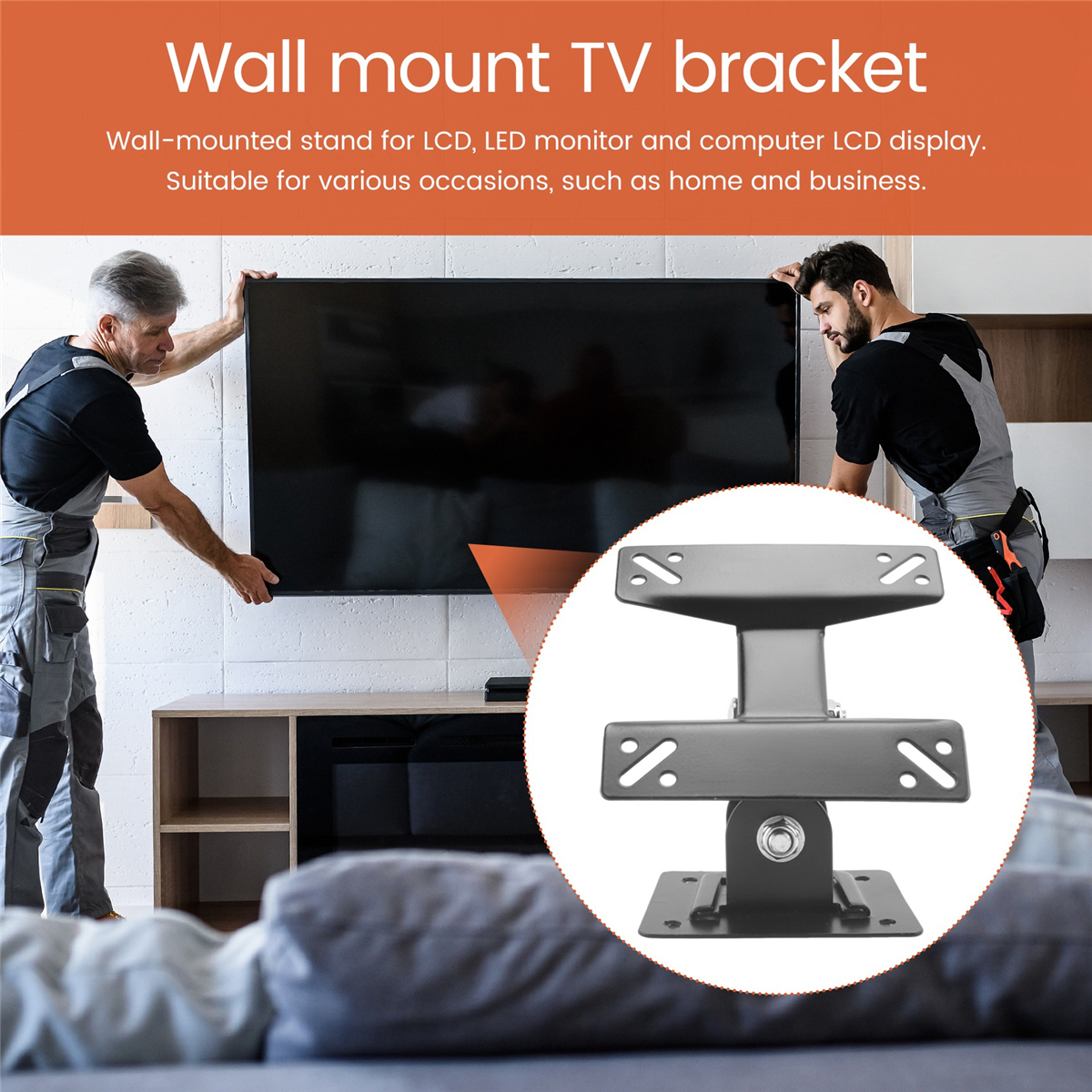 ABQR Universal Wall Mount Stan - Adjustable Monitor Mount avis et prix