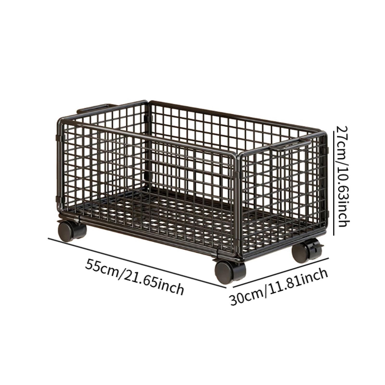 Under Desk Storage Cart Mesh R - Book Cart Rolling avis et prix