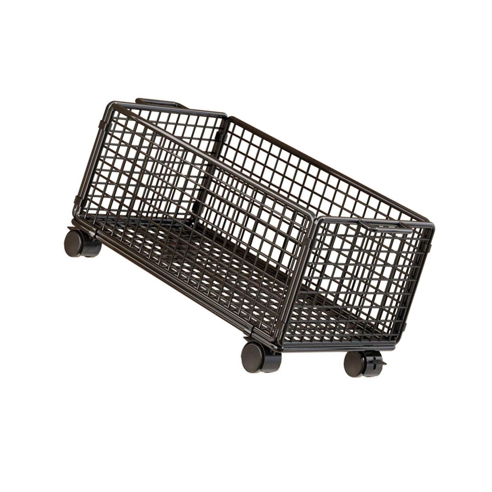 Under Desk Storage Cart Mesh R - Book Cart Rolling avis et prix