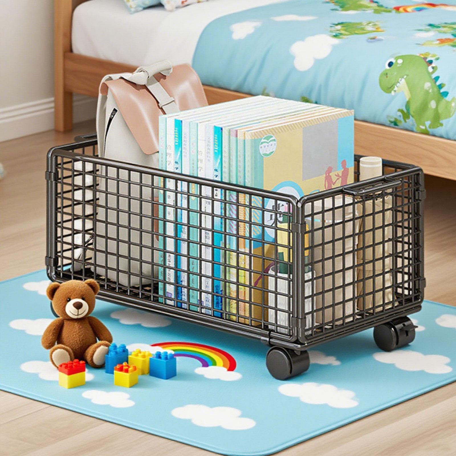 Under Desk Storage Cart Mesh R - Book Cart Rolling avis et prix