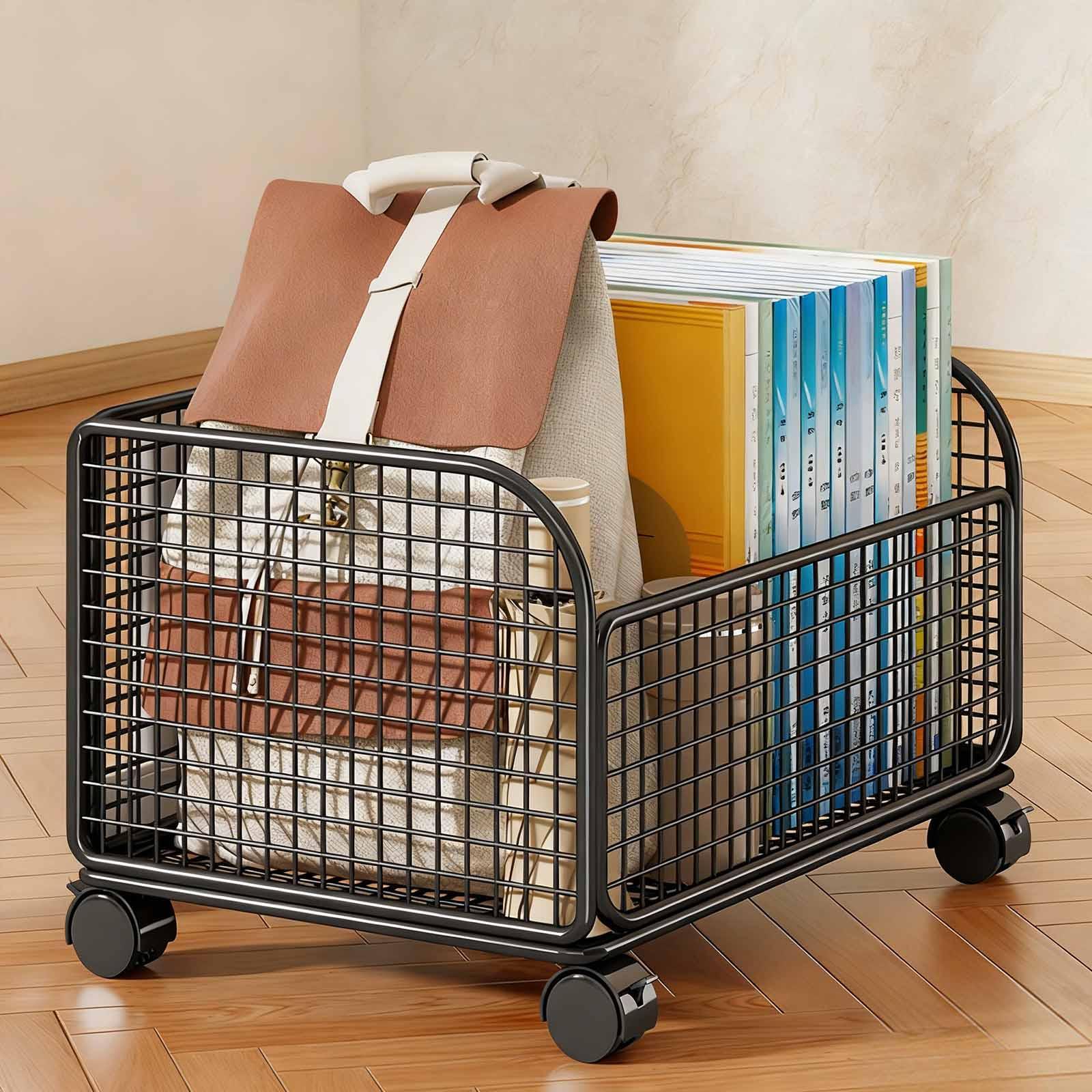 Rolling File Folder Cart,under - Book Cart Rolling avis et prix