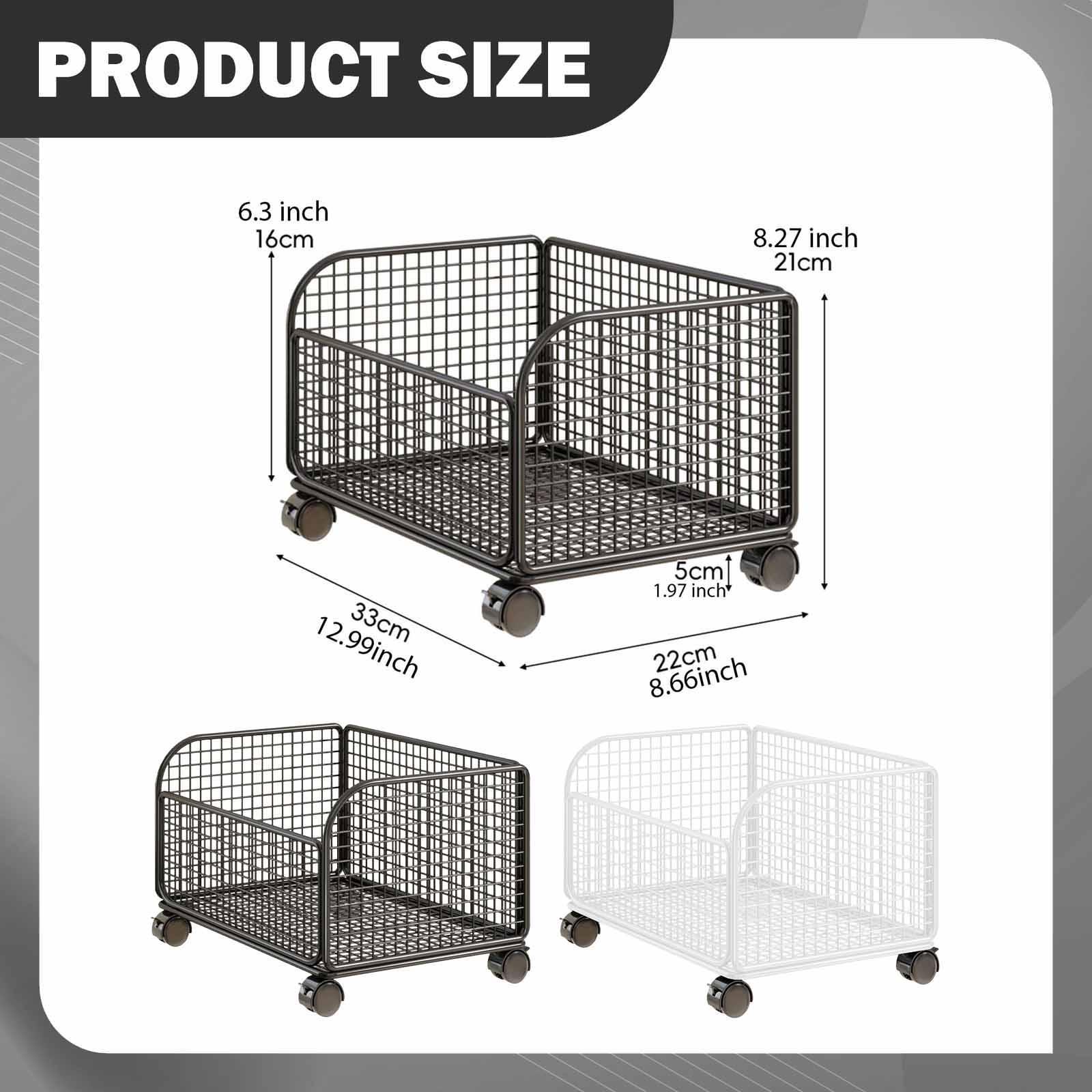 Rolling File Folder Cart,under - Book Cart Rolling avis et prix