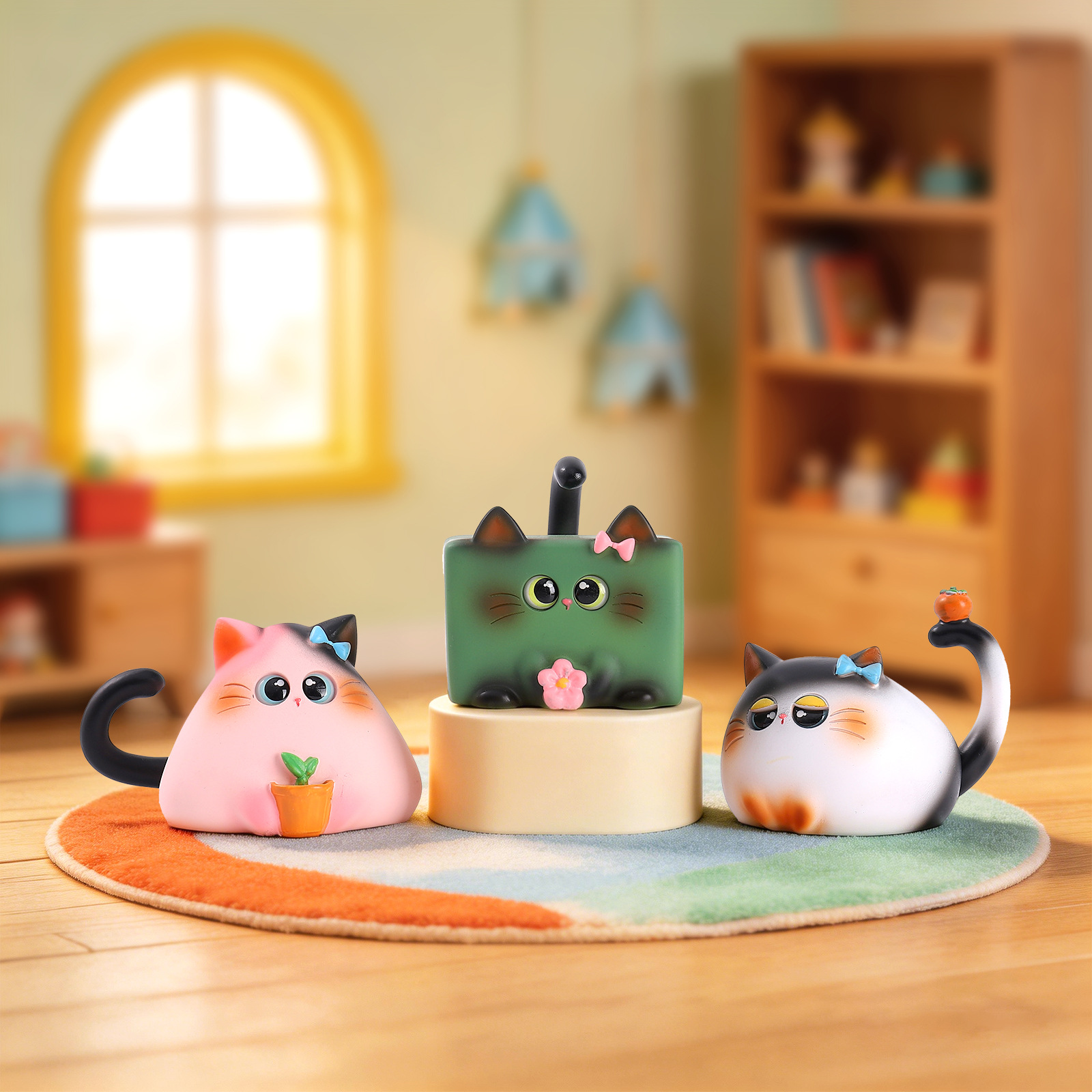 Blind Box Cat Figurine Resin C - Office Furniture Used avis et prix