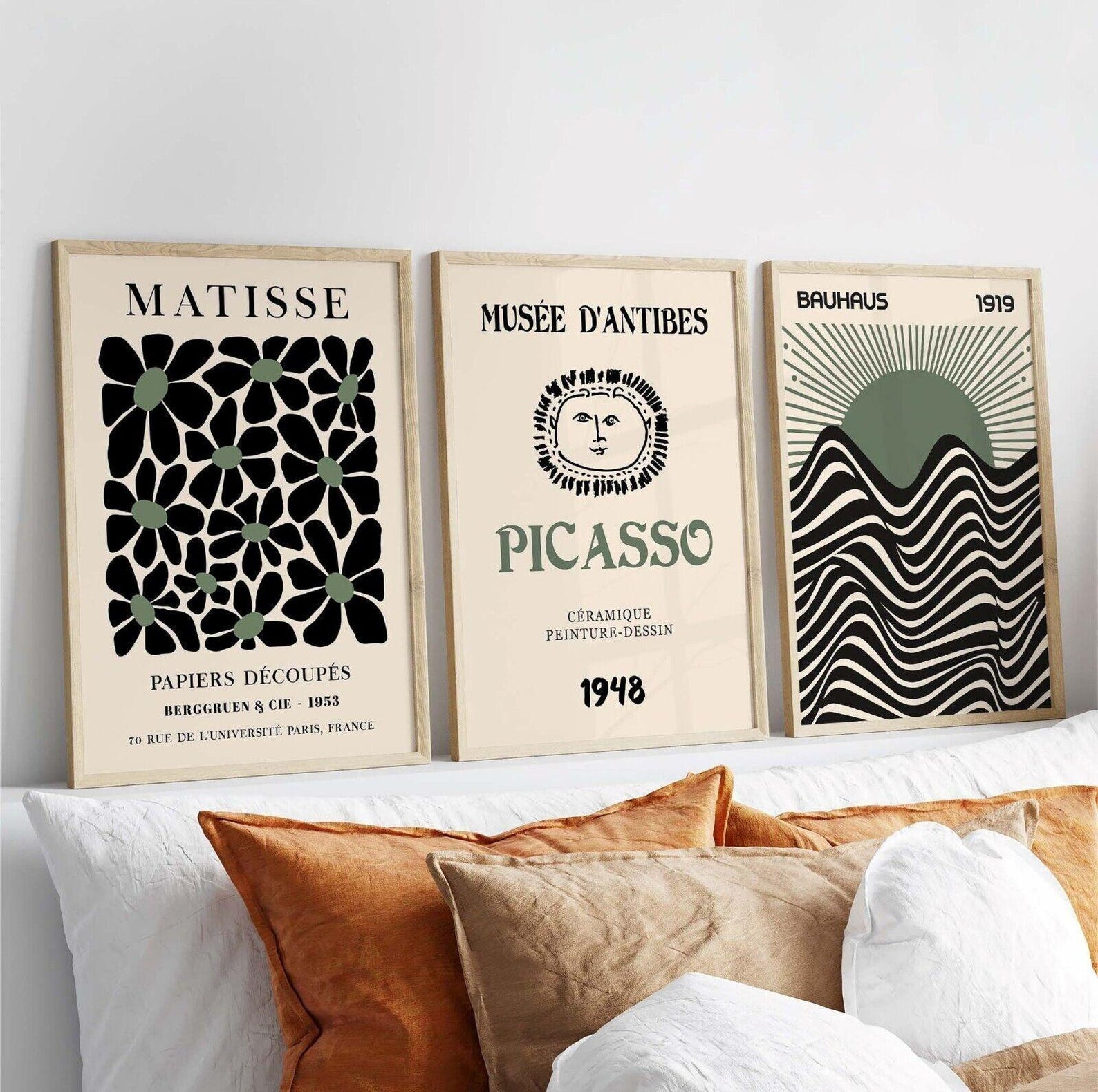 3pcs/set Retro Matisse Canvas  - Office Furniture Used avis et prix