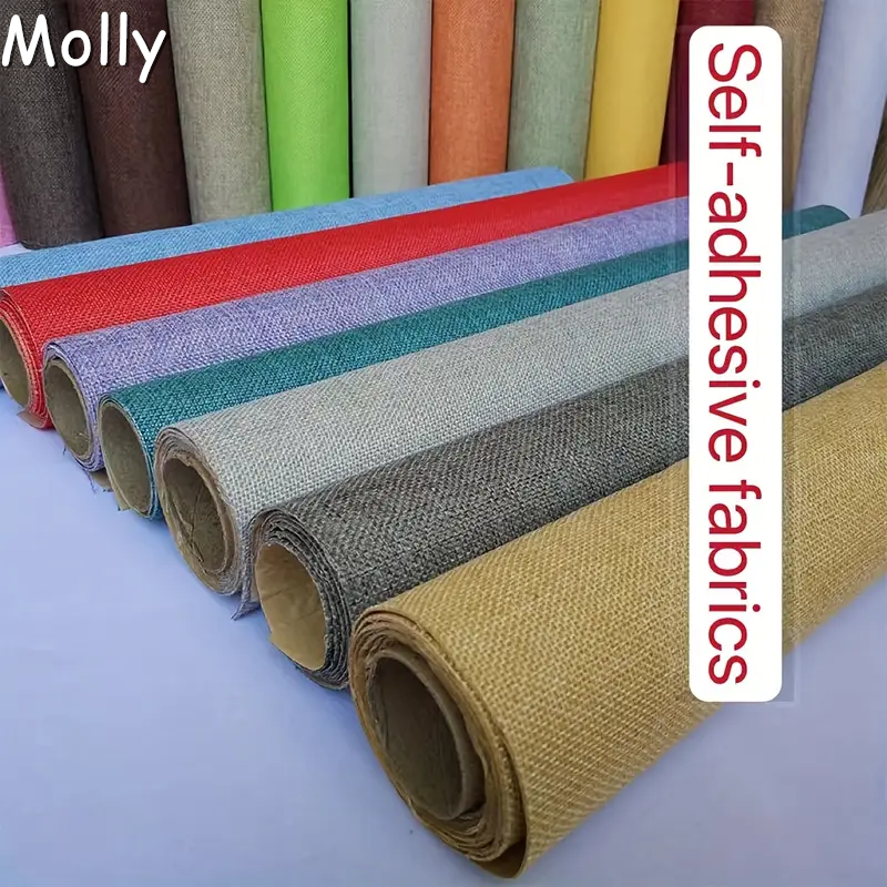 Self-Adhesive Linen Fabric Dur - Office Furniture Repair avis et prix