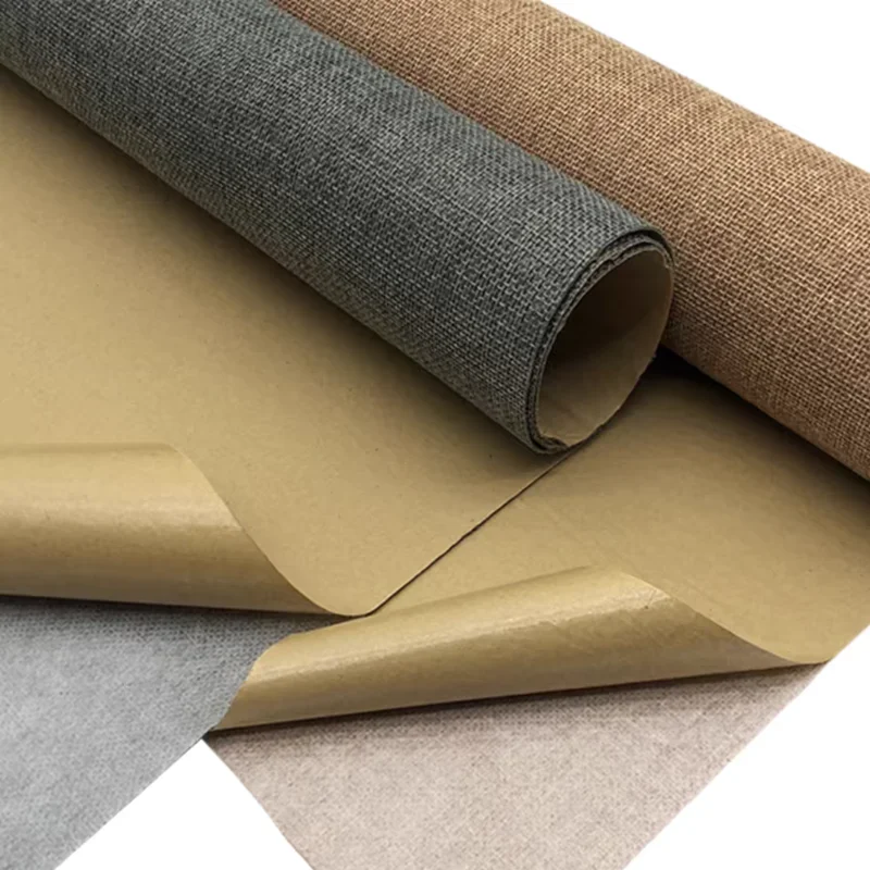 Self-Adhesive Linen Fabric Dur - Office Furniture Repair avis et prix