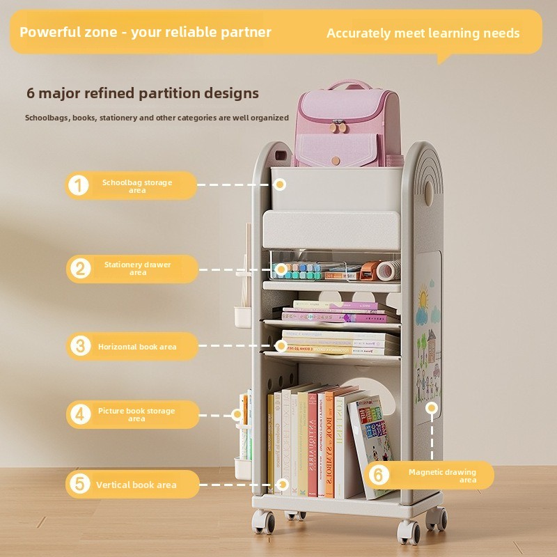 Multi-Tier Rolling School Bag  - Book Cart Rolling avis et prix