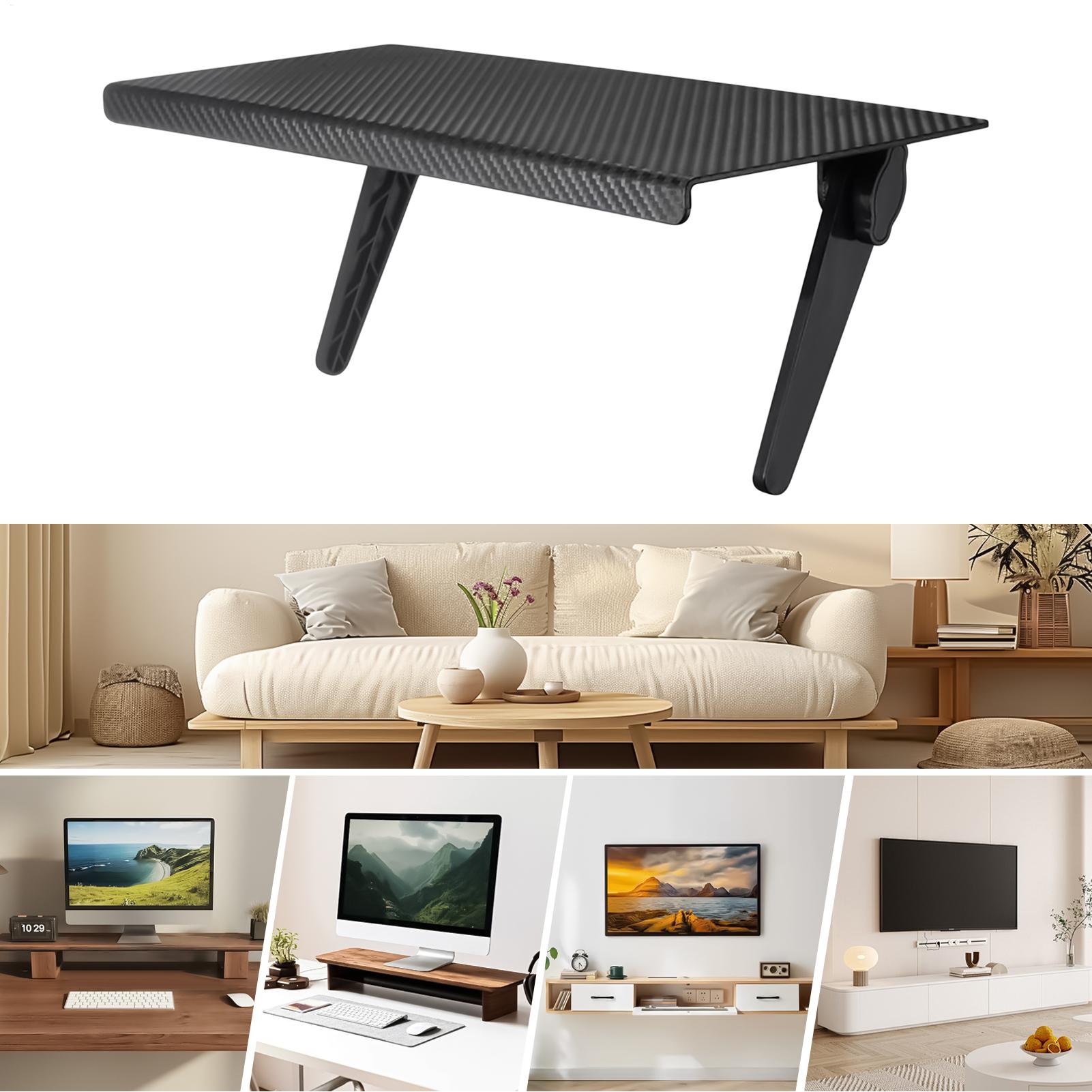 TV Shelf For Cable Box 13in DV - Adjustable Monitor Mount avis et prix