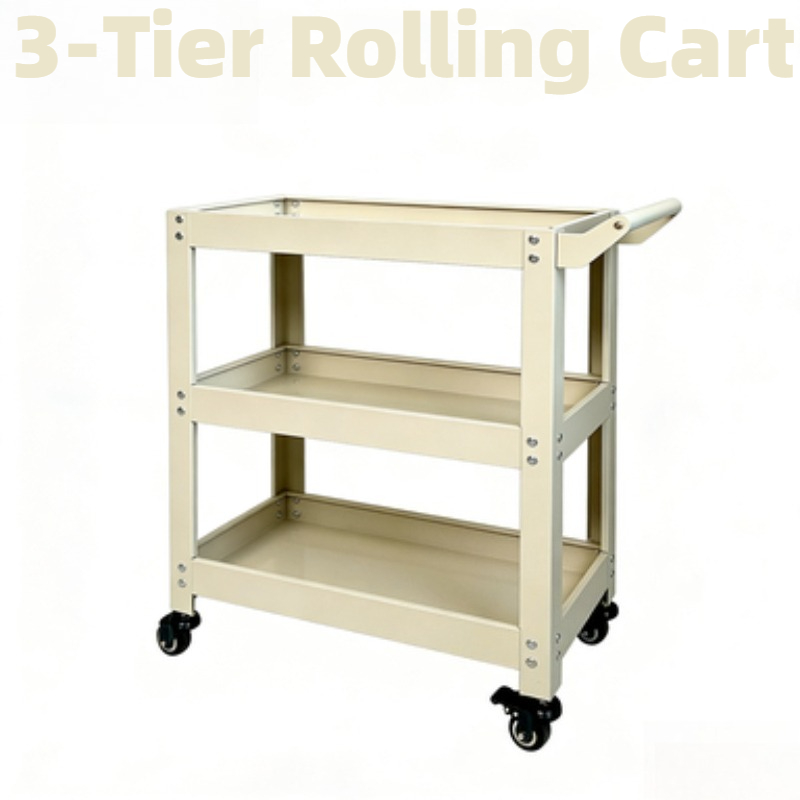3 Tier Metal Storage Cart Mult - Book Cart Rolling avis et prix