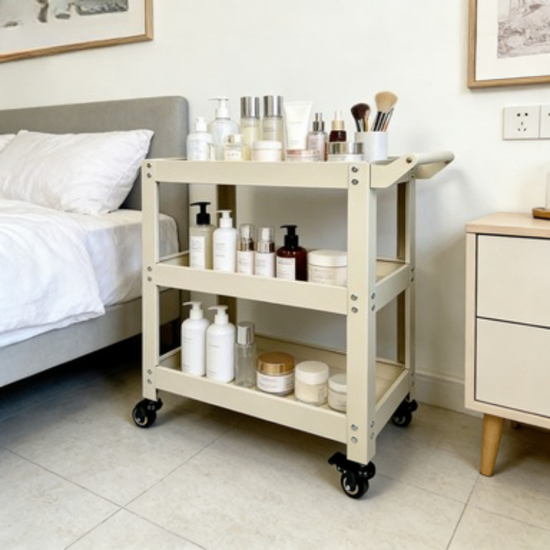 3 Tier Metal Storage Cart Mult - Book Cart Rolling avis et prix