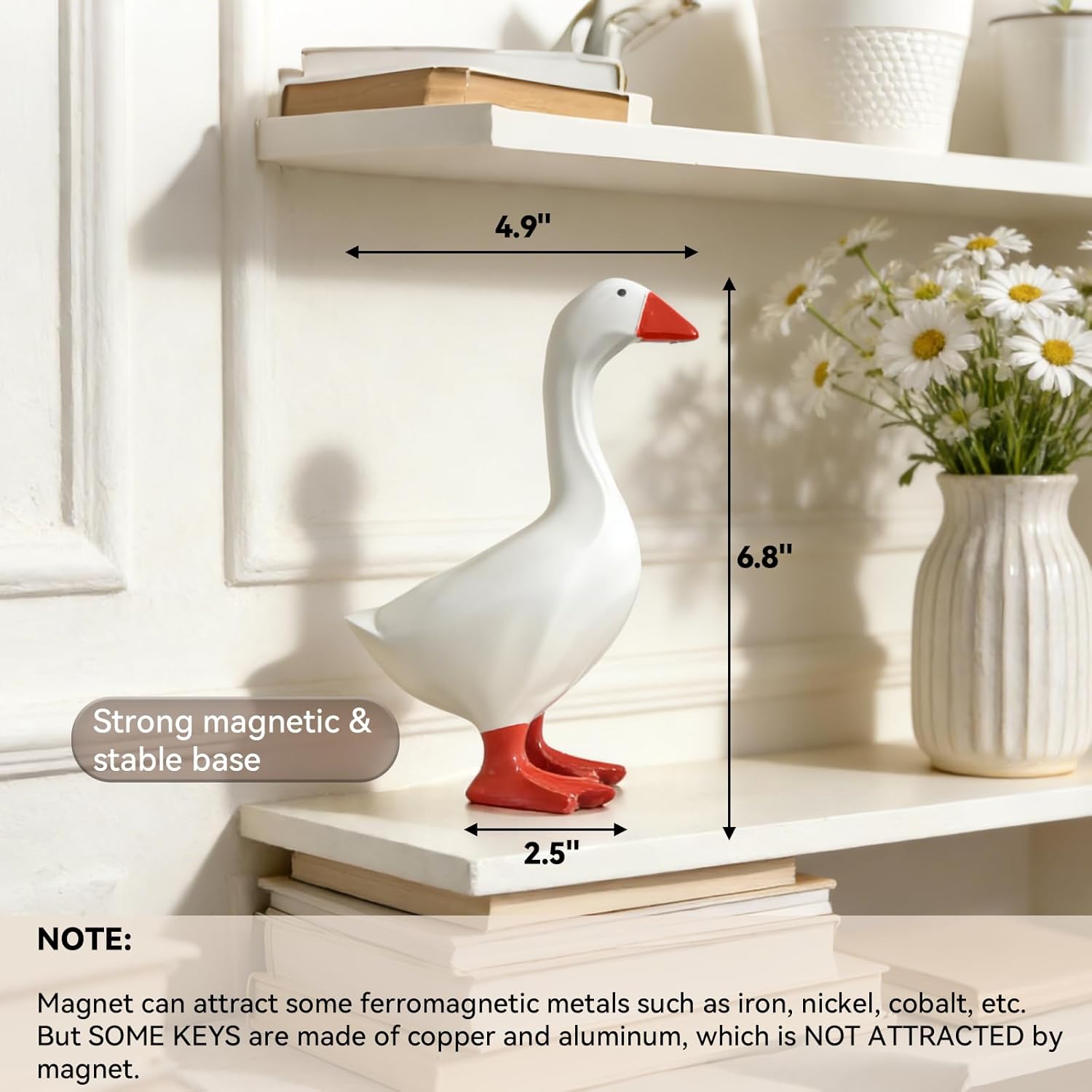Magnetic Goose Key Holder Cute - Office Furniture Used avis et prix