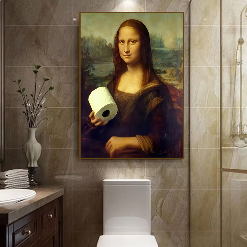1pc Funny Abstract Bathroom To - Office Furniture Used avis et prix