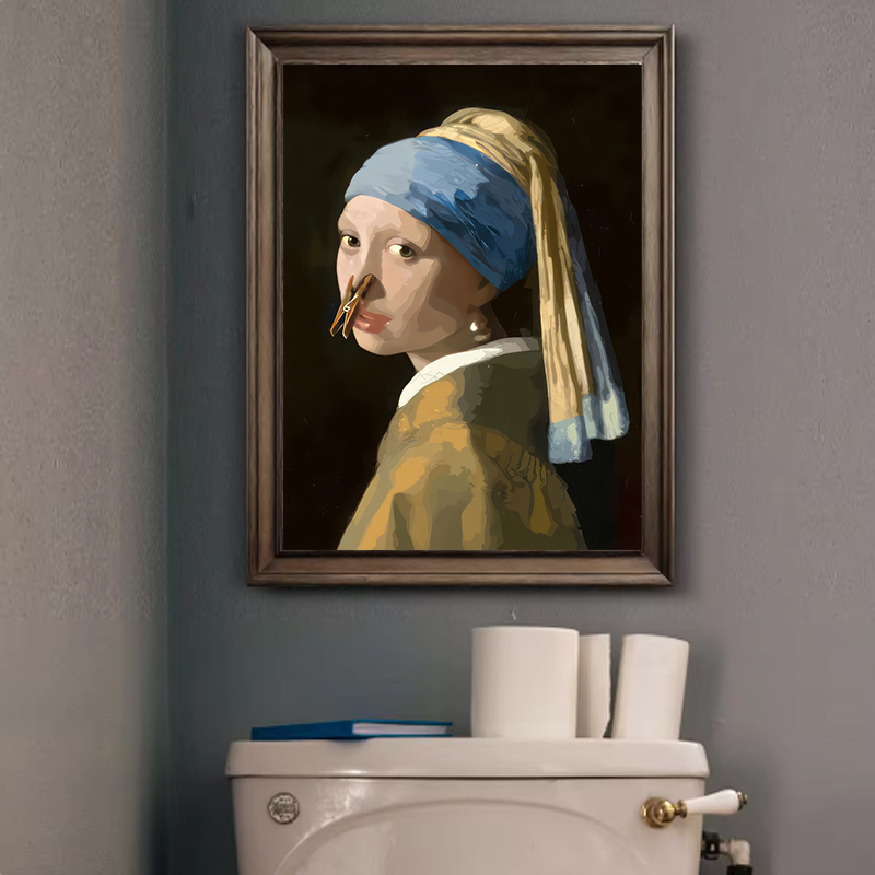 1pc Funny Abstract Bathroom To - Office Furniture Used avis et prix