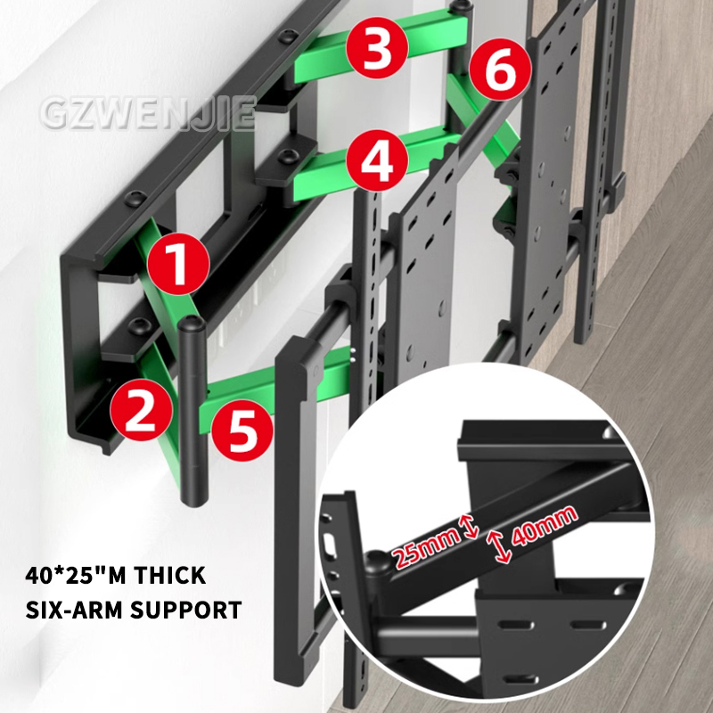50-120 inch TV Mount Monitor H - Adjustable Monitor Mount avis et prix