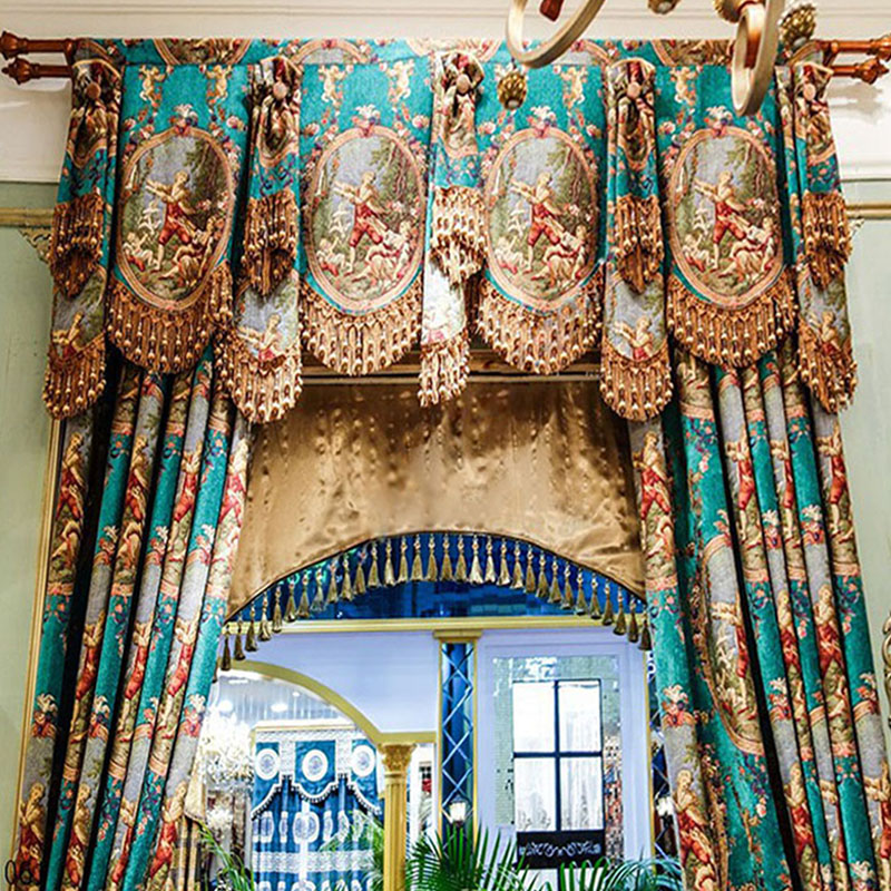 Luxury Turquoise Green Curtain - Office Furniture Hong Kong avis et prix