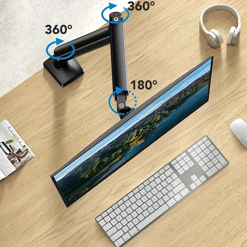 Single Monitor Desk Mount Arm– - Adjustable Monitor Mount avis et prix