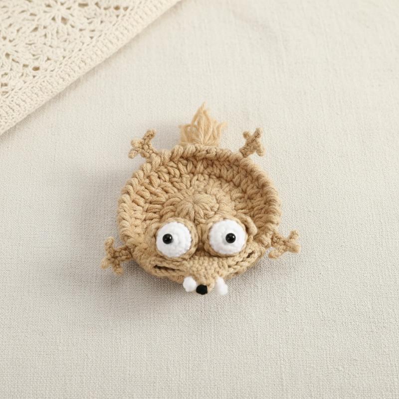 Handmade Crochet Squirrel Coas - Office Furniture Used avis et prix