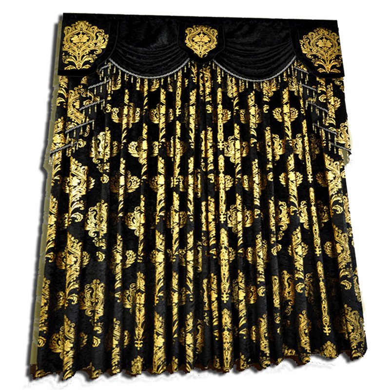 Christmas Black Velvet Curtain - Office Furniture Hong Kong avis et prix