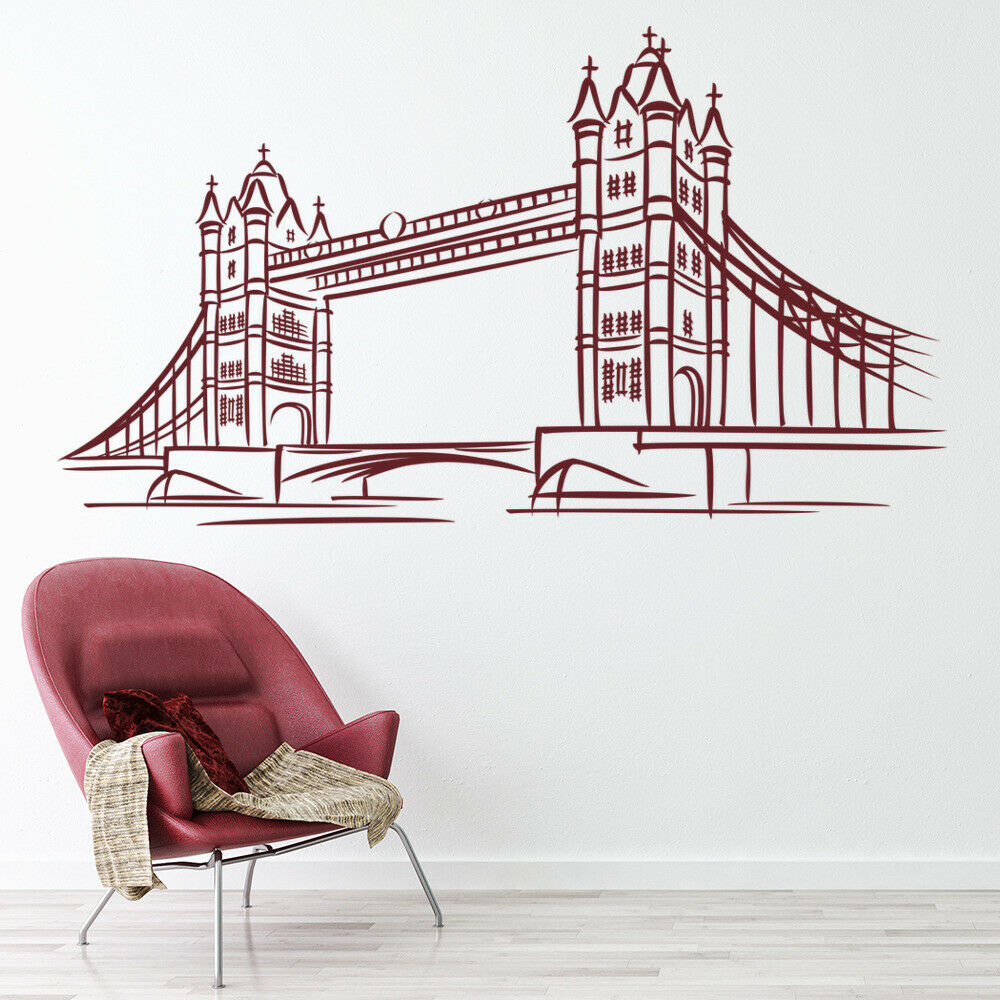 Wall Sticker Tower Bridge of L - Office Furniture London avis et prix